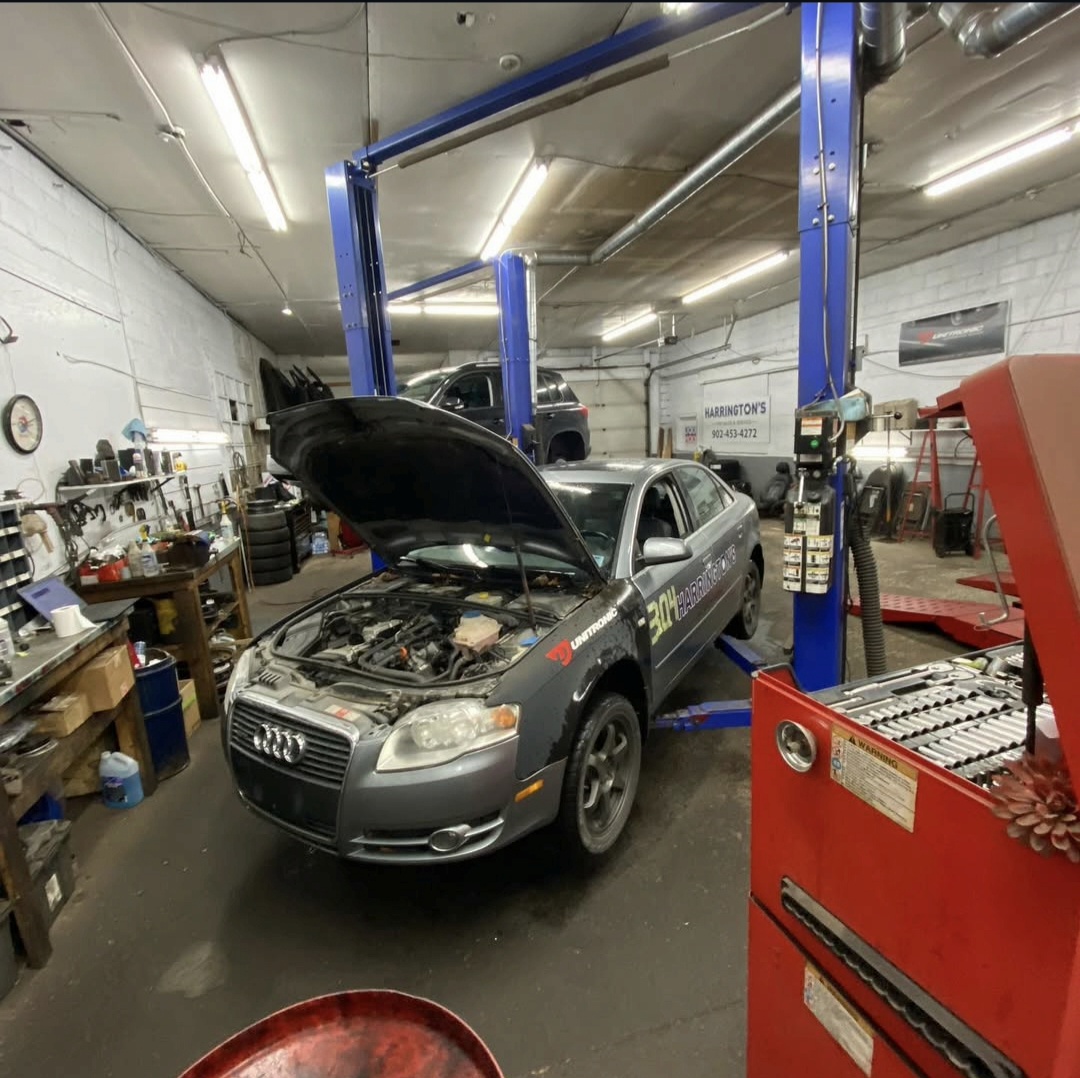 Harrington's service bay